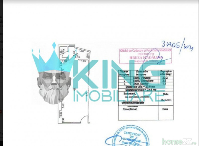 Piata Romana Coloane Spatiu comercial Vad, 350.000 eur HomeZZ.ro