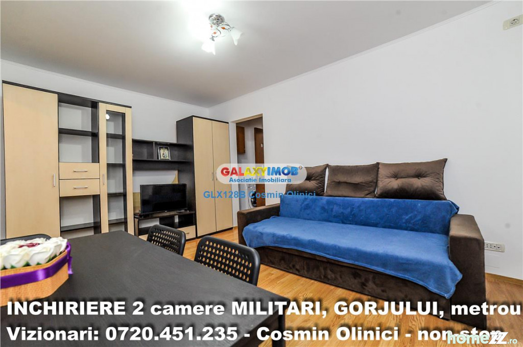 Apartament 2 camere, Gorjului