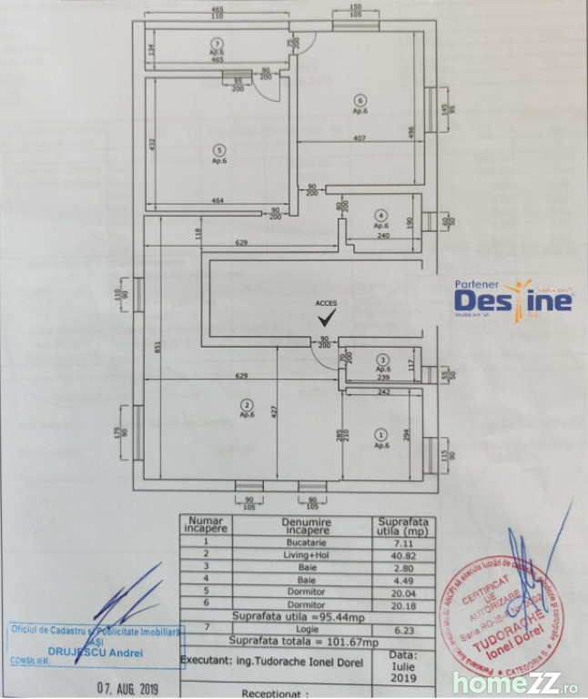 Apartament 3 camere, Valea Adanca