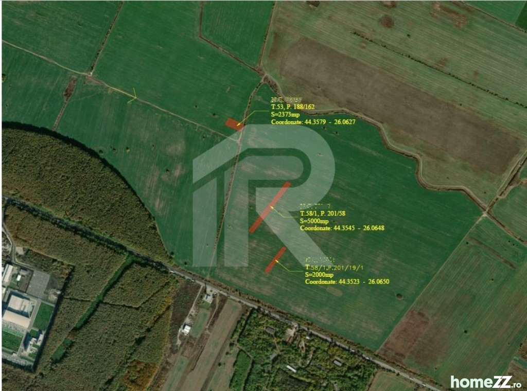 Teren, 2373 m², comision 0%