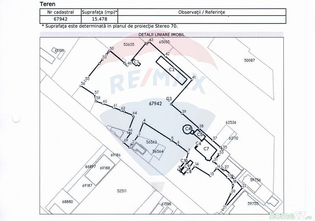 Teren, 15478 m²