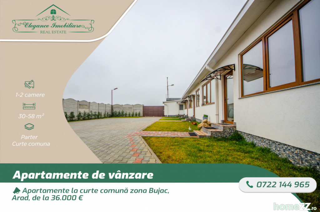 Apartament 2 camere, Bujac