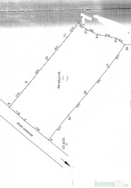 Teren, 1724 m², comision 0%