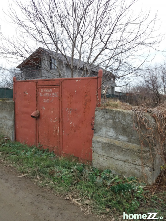 Teren intravilan zona cazasu vechi 2000mp