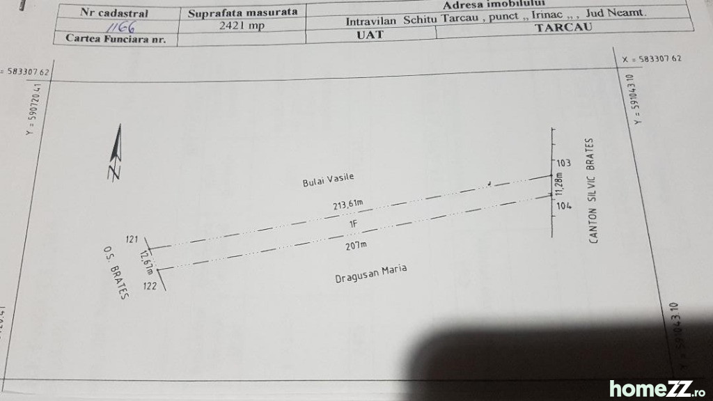 Teren Ardeluta 2421 mp