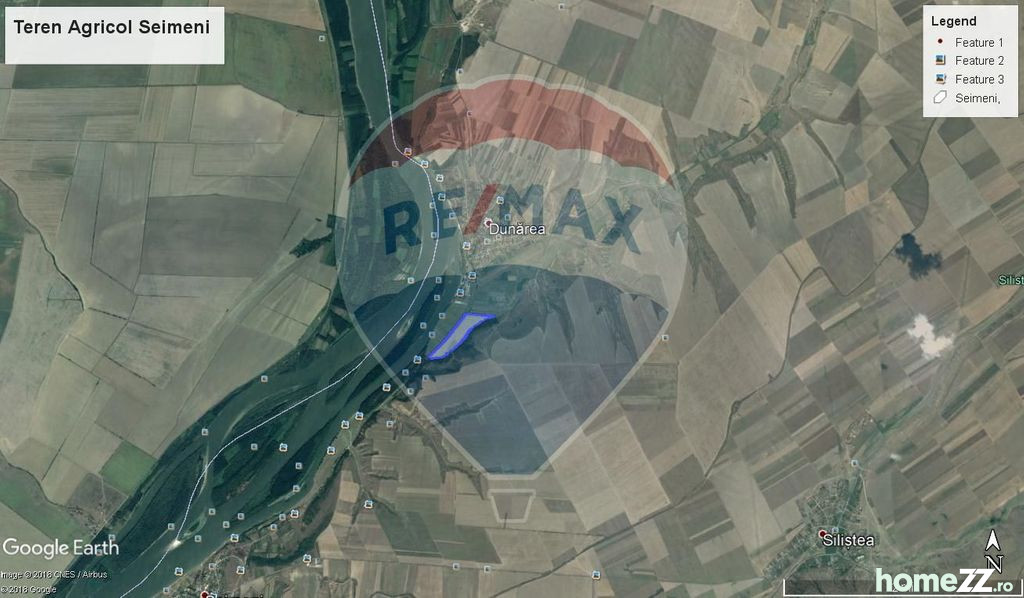 Teren agricol 9,4 ha + 0.5 ha - Constanta,Seimeni