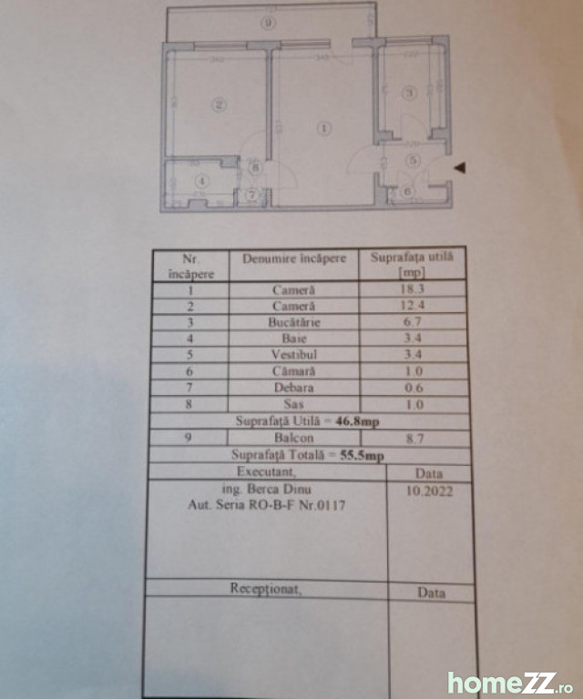 Apartament 2 camere, Basarabia