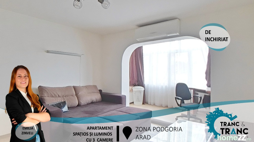 Apartament 3 camere, Podgoria