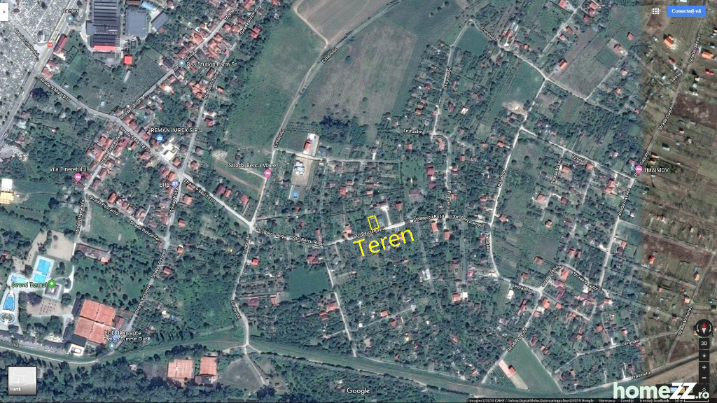 Teren 435 mp pe strada Drumul Luncii,Nr.48 ,Bercu Rosu ,SM