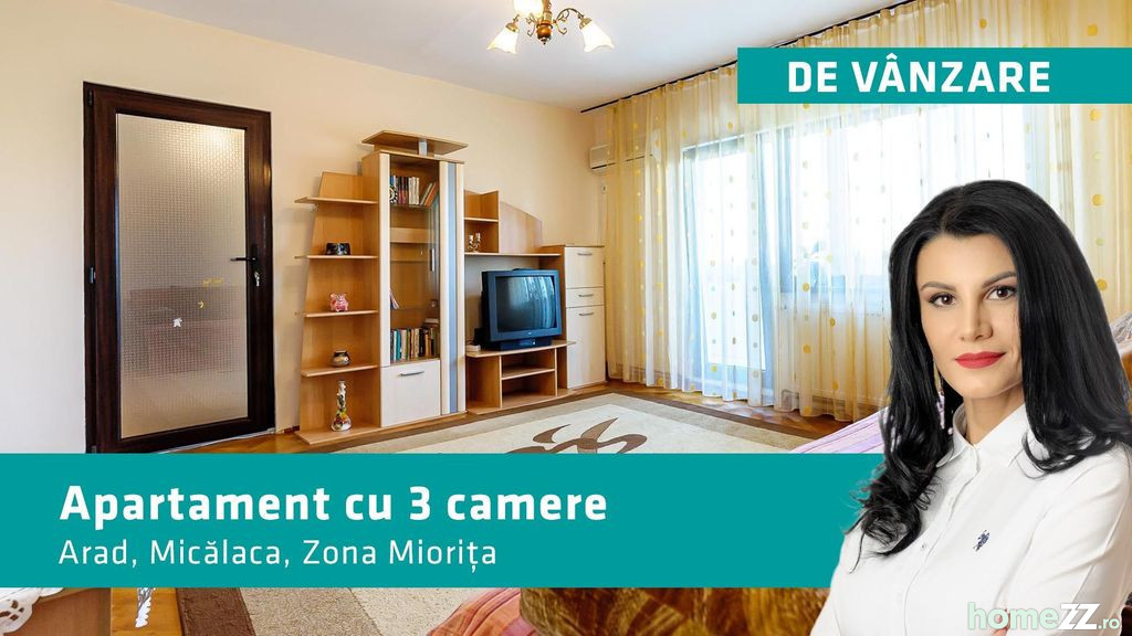 Apartament 3 camere, zona Miorita