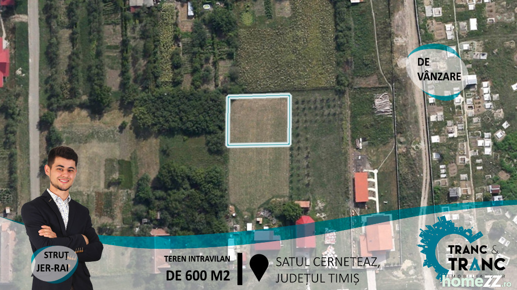 Teren, 600 m²