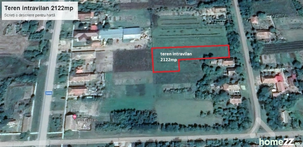 Teren, 2122 m², comision 0%