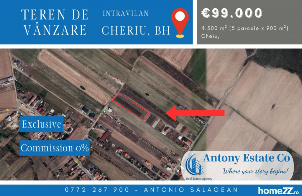 Teren, 4800 m², comision 0%