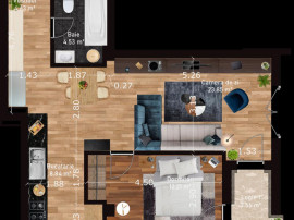 Apartament 2 camere in Turnisor, bloc cu lift si boxa