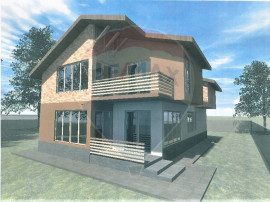 Casa in constructie cu teren de vanzare in Santaul Mare l...