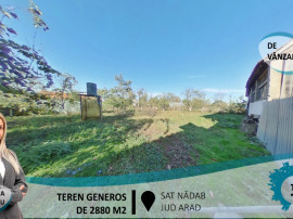 Teren generos de 2880 m2,în Nădab(ID:28219)
