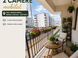2 camere mobilat - Mall Grand Arena - Dealul Cucului -