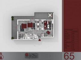 Apartament superb 3 camere decomandate cu terasa Avans minim