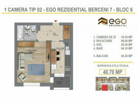 Discount Garsoniera 200m Metrou Berceni EGO Rezidential (...