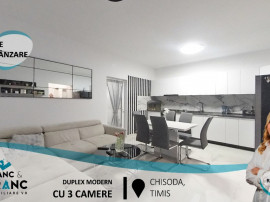 Duplex modern cu 3 camere,în Chisoda(ID:29682)