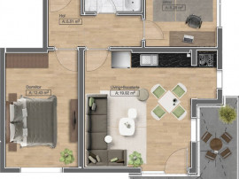 Apartament 3 camere pentru tine si familia ta ! 72 753 Euro + TVA