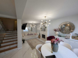 Casă tip duplex cu 5 camere, 170 mp utili, complet mobilată