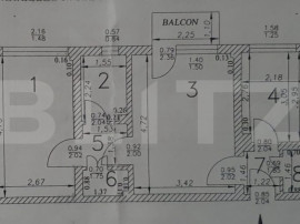 Apartament 2 camere, 48 mp, zona Garofitei