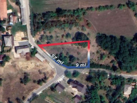 Carbunari Vanzare teren cu fundatie, proiect de casa si r...