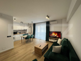 Apartament o camera, LUX, 45 mp, parcare subterană, zona M?