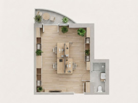 Spatiu birouri Mihalache -Turda in imobil mixt, 33 mp, centr