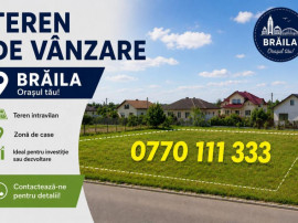 - Teren Intravilan, suprafata 477mp, zona Centrala de case