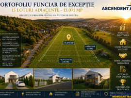 Ansamblu Funciar pretios,teren intravilan,14 loturi adiacent