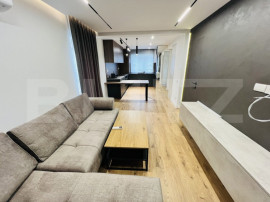 Apartament 2 camere, mobilat lux gradina 50 mp parcare, Subc
