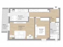 Apartament 2 camere decomandat, 56mp, tva inclus, finisat, z