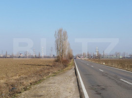 Teren 6,06 Ha, deschidere 145 ml, la DN1A. Barcanesti.
