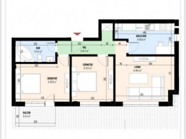 Spre vanzare apartament de 3 camere - Bragadiru