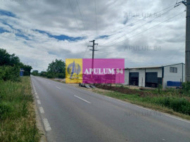 Săbăreni, teren 1900 mp, stradal, hală depozitare, pro...