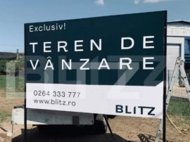 Teren intravilan Iasi 1200 mp, PUZ, zona Lidl Bucium