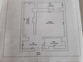 Garsoniera de vanzare zona FAR, decomandata, balcon