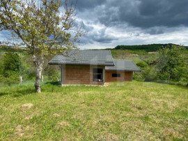 Casa la rosu, cu 3 camere, 74 mp, teren 800 mp, zona Centur