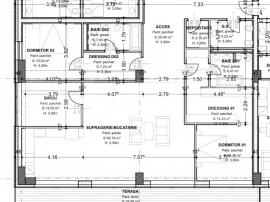 Apartament de vanzare, cu 4 camere, 172 mp + terasă 25 mp,