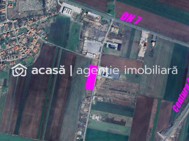 Teren cu acces DN7 și A1, ideal pentru dezvoltări indus...