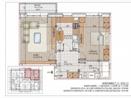 2 Camere Zona Linistita -Acces rapid STB