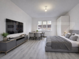 Cameră de cămin renovată complet, cu baie proprie