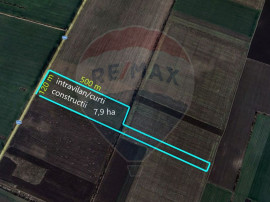 Teren industrial 7.9 ha, Afumati, deschidere 120m, Soseau...