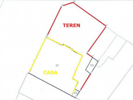 Teren 198mp +casa nelocuibila