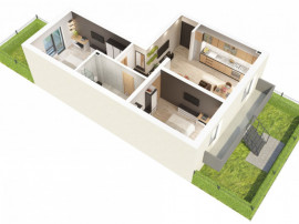 Vanzare Apartament 3 camere 62 mp balcon gradina Sibiu