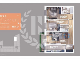 Apartament 3 camere zona Titan | Direct Dezvoltator | Pre...