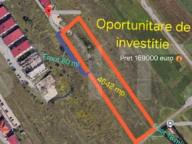 Teren de investitie 4642 mp in zona Strazii Cometei din Baci