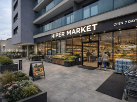 Obor - Avrig Park | Spațiu Comercial 60 mp | Vitrină 4 ml